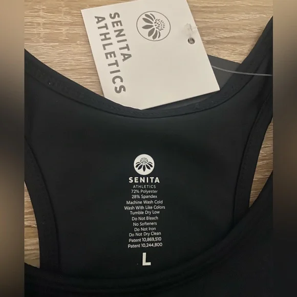New- Senita Athletics Sports Bra/  Large - Picture 4 of 6